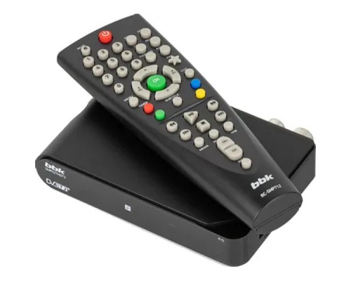 [Цифровая ТВ приставка ] BBK SMP027HDT2 черный