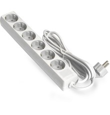 Exegate EX285830RUS Удлинитель ExeGate ECE-6-1.8W (6 евророзетки с заземлением, 1.8м, белый)