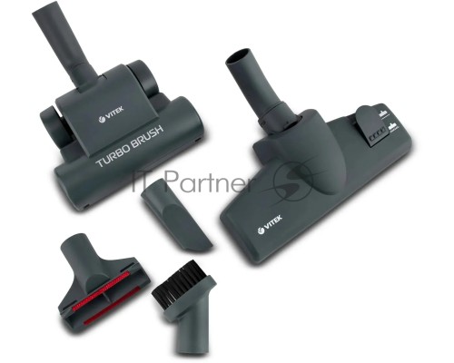Пылесос Vitek VT-1833-01-PR жемчужный, 400/1800 Вт, уборка сухая, пылесборник контейнер, аквафильтр 3.5 л