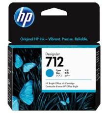 Картридж струйный HP 712 3ED67A голубой (29мл) для HP DJ Т230/630