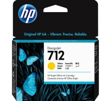 Картридж струйный HP 712 3ED69A желтый (29мл) для HP DJ Т230/630