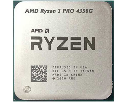 [Процессор] CPU AMD Ryzen 3 PRO 4350G OEM (100-000000148) {3,80GHz, Turbo 4,00GHz, Radeon Graphics, AM4}