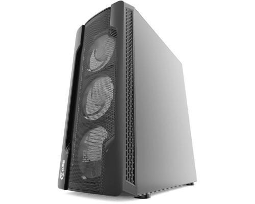 [Корпус] Powercase CMIXB-F4 Корпус Mistral X4 Mesh, Tempered Glass, 4x 120mm fan, чёрный, ATX  (CMIXB-F4)