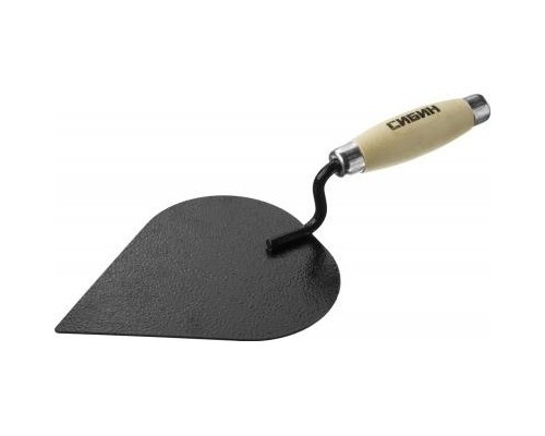 [Заклепочники] Кельма штукатура СИБИН с деревянной усиленной ручкой, КШ