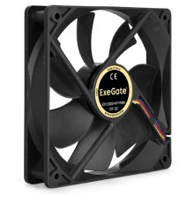 Exegate EX283392RUS Вентилятор ExeGate E12025H4P-PWM, 120x120x25 мм, гидродинамический, 4pin, PWM, 24dBA (без  креплений)