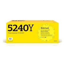 T2  TK-5240Y Тонер-картридж (TC-K5240Y)  для Kyocera ECOSYS P5026cdn/P5026cdw/M5526cdn/M5526cdw (3000 стр.) желтый, с чипом