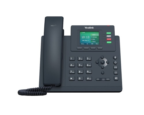 [VoIP-телефон] Yealink SIP-T33G  4 линии, цветной экран, PoE, GigE, БП в комплекте