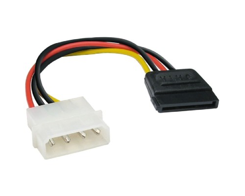 [Переходник] Exegate EX138936RUS Переходник питания IDE-устройств 1big в 1SATA ExeGate <EX-CC-SATA-PS> 15см