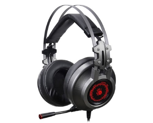 [Наушники] A4 Bloody J527 серый 2м мониторные USB оголовье (J527)