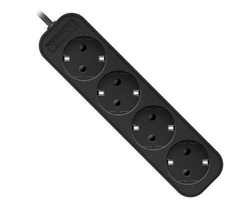 [Сетевые фильтры] Defender Удлинитель M430 3.0 м, 4 розетки  [99326], с заземлением