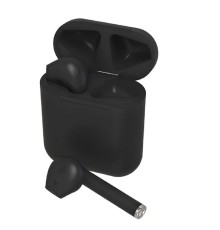 RITMIX RH-825BTH TWS black {Bluetooth 5.0 + EDR, сенсорное управление, 12 мм, 20-20000 Гц, 32 Ом, 35 мАч (наушники), 350 мАч}