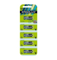 Ergolux LR23A BL-5 (A23-BP5, батарейка,12В) (5 шт. в уп-ке)
