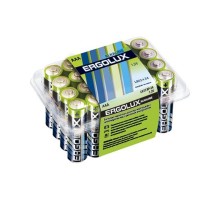 NEW Ergolux  LR03 Alkaline BP-24 (LR03 BP-24, батарейка,1.5В)  (24 шт. в уп-ке)