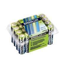 NEW Ergolux  LR03 Alkaline BP-24 (LR03 BP-24, батарейка,1.5В)  (24 шт. в уп-ке)