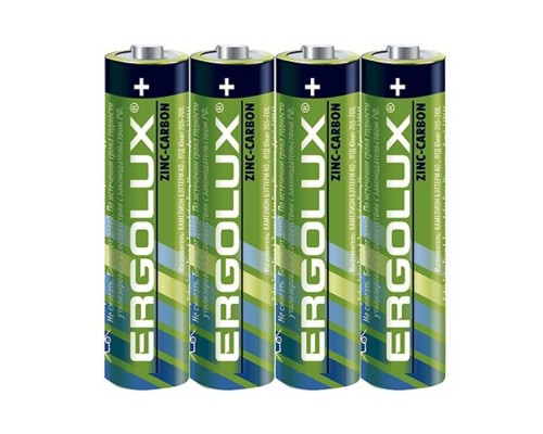 [Батарейка] Ergolux R 03 SR4 (R03SR4, батарейка,1.5В) (4 шт. в уп-ке)