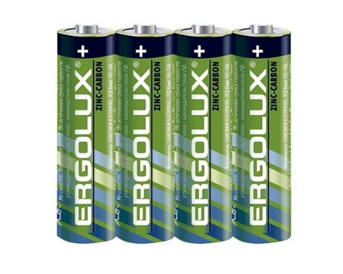 [Батарейка] Ergolux R 6   SR4 (R6SR4 батарейка,1.5В) (4 шт. в уп-ке)