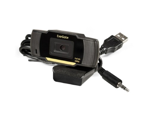 [веб камеры ] Exegate EX286182RUS Веб-камера ExeGate GoldenEye C920 Full HD {матрица 1/3