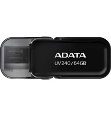 A-DATA Flash Drive 64Gb UV240, USB 2.0, Черный AUV240-64G-RBK