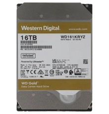 16TB WD Gold  (WD161KRYZ) {SATA III 6 Gb/s, 7200 rpm, 512Mb buffer}