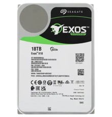 18TB Seagate Exos X18 (ST18000NM004J) {SAS 12Gb/s, 7200 rpm, 256mb buffer, 3.5