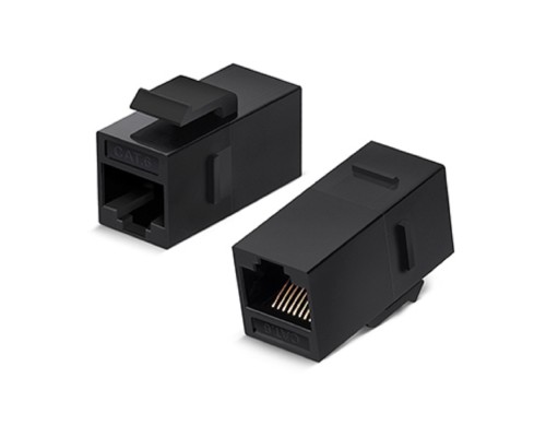 [Cabeus Разъемы, Проходные адаптеры, Вставки] Cabeus CA-KJ-8p8c-C6 Проходной адаптер формата Keystone, RJ45-RJ45 (8p8c), категория 6, неэкранированный