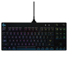 920-009393 Logitech Клавиатура Gaming Pro механическая черный USB оригинальная заводская гравировка RU/LAT