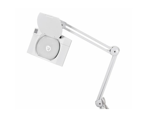 [Лампы - лупы] Rexant 31-0513 Лупа на струбцине REXANT, квадратная, 5D, с подсветкой 60 SMD LED, сенсорный регулятор яркости, белая