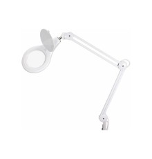 Rexant 31-0503 Лупа на струбцине  , круглая, 5D, с подсветкой 108 LED, белая