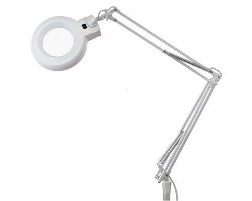 [Лампы - лупы] Rexant 31-0021 Лупа на струбцине  , круглая, 8D, с подсветкой, белая