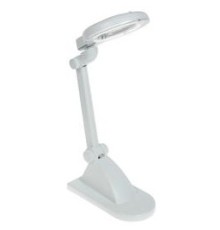 Rexant 31-0242 Лупа настольная 3D+12D   с подсветкой, белая