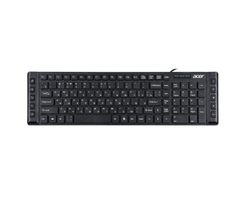 [Acer] Acer OKW010 [ZL.KBDEE.002] Keyboard USB slim Multimedia black  Клавиатура проводная 