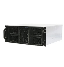 Procase RE411-D0H17-E-55 Корпус 4U server case,0x5.25+17HDD,черный,без блока питания,глубина 550мм,MB EATX 12