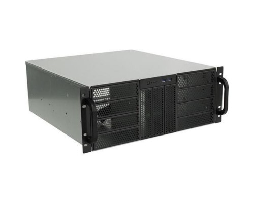 [Корпус] Procase RE411-D2H15-C-48 Корпус 4U server case,2x5.25+15HDD,черный,без блока питания,глубина 480мм,MB CEB 12