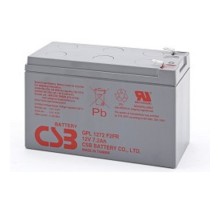 CSB Батарея GPL1272 (12V 7,2Ah  F2, FR) (с увеличенным сроком службы 10лет))