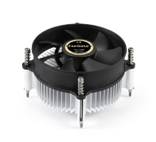 Exegate EX286141RUS Кулер ExeGate EK-11508.PWM (Al, LGA1150/1151/1155/1156/1200, TDP 75W, Fan 90mm, PWM, 1200-2600RPM, Hydro bearing, 4pin, 11-24db, 285г, с термопастой, на винтах, Retail color box)