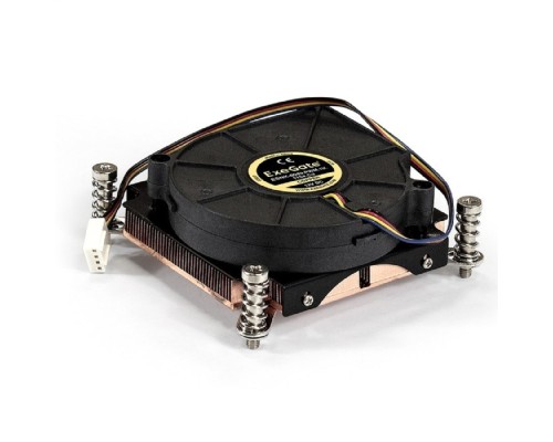 [Вентиляторы] Exegate EX286162RUS Кулер ExeGate ESNK-0049.PWM.1U.115x.Cu (радиальный (улитка), медный, 1U, LGA1150/1151/1155/1156/1200, TDP 115W, Fan 75mm, PWM, 2000-5000RPM, 2 ball bearing, 4pin, 46-54db, ресурс 7