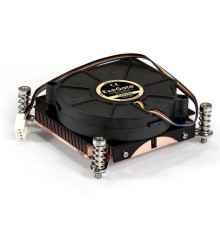 Exegate EX286161RUS Кулер ExeGate ESNK-0049.PWM.1U.2011/66.Cu (радиальный (улитка), медный, 1U, socket LGA2011/2066, TDP 115W, Fan 75mm, PWM, 2000-5000RPM, 2 ball bearing, 4pin, 46-54db, ресурс 70000 