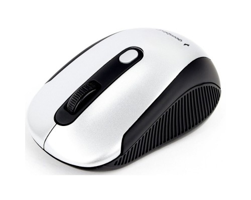 [Мышь] Gembird MUSW-420-4 {Мышь беспроводная, 2.4ГГц, серебряный, 4кн, 1600DPI, блистер} [MUSW-420-4]