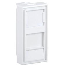 ITK Вставка  CS6-11M  45х22,5мм для 1 модуля Keystone Jack с маркером