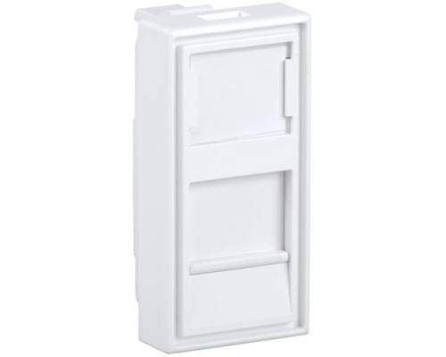 [Патч-корды, Патч-панели] ITK Вставка  CS6-11M  45х22,5мм для 1 модуля Keystone Jack с маркером