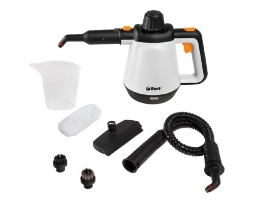 [Пылесосы] Bort Пароочиститель BDR-2800-RR  {Мощность 1300 Вт; Макс 3,2 бар; подача пара 35 г/мин; Температура 133 °С; Емкость бачка 450 мл гарантия 2 г} [93410969]