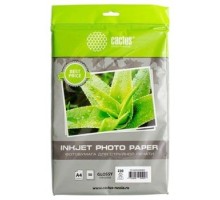 Cactus CS-GA423050ED Фотобумага A4/230г/м2/50л./белый глянцевое для струйной печати
