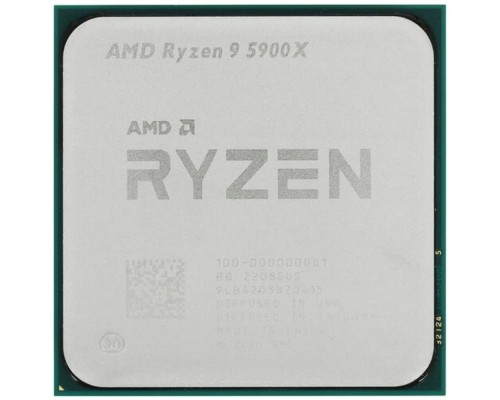 [Процессор] CPU AMD Ryzen 9 5900X OEM (100-000000061) {3,70GHz, Turbo 4,80GHz, Without Graphics AM4}
