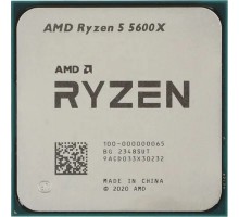 CPU AMD Ryzen 5 5600X OEM (100-000000065) {3,70GHz, Turbo 4,60GHz, Without Graphics AM4}