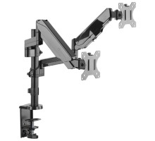 ONKRON G140 чёрный {Для двух экранов диагональю 13