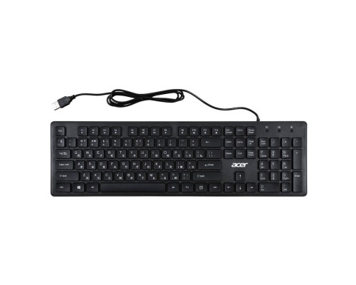 [Acer] Acer OKW020 [ZL.KBDEE.001] keyboard USB slim black 