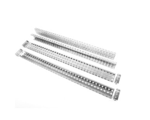 [Монтажные шкафы, стойки] Elbox Шина монтажная 23х73 с держателем для шкафов EMS высота/ширина/глубина 600 мм. EMS-RM-73.23.600