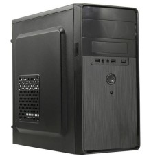 Exegate EX286425RUS Корпус Minitower ExeGate BA-309-400W-8 (mATX, БП AA400 с вент. 8см, 2*USB, HD аудио, черный)