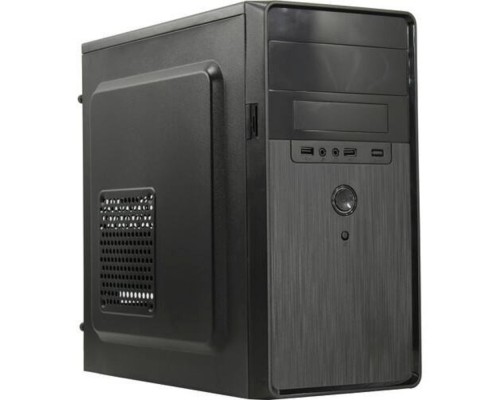 [Корпуса] Exegate EX286425RUS Корпус Minitower ExeGate BA-309-400W-8 (mATX, БП AA400 с вент. 8см, 2*USB, HD аудио, черный)