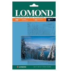 0102068  LOMOND  А5 50л. Матовая фотобумага 180г/м2